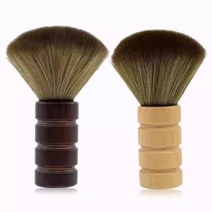 Brosse à <span class=keywords><strong>cheveux</strong></span> professionnelle en bois massif à poils doux pour salon de coiffure, pour nettoyer le cou - Product Image 5