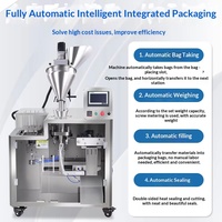 Machine d'emballage automatique à alimentation par sac pour liquides, granulés, poudres, assaisonnements, cacahuètes frites, graines de melon, riz, céréales, aliments