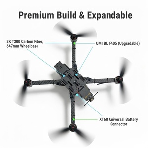 โดรนถ่ายภาพความร้อน Cetus ขนาด 15 นิ้ว ราคาประหยัด พร้อมกล้อง โดรนพกพา ราคาถูก บินได้ FPV Racer - Product Image 3