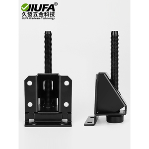 Jiufa Durable Rubber Adjustable Furniture Feet with Screws for Uneven <b>Ground</b> Cabinet Table Anti Slip Support - Product Image 3