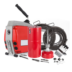 Desatascador de drenaje Herramientas Máquina de limpieza de drenaje de tuberías - Product Image 1