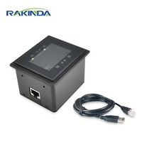 Escáner de código QR programable automático de montaje fijo OEM RD4500 módulo Lector de código de barras de escaneo automático resistente 2D RS232 USB en Stock