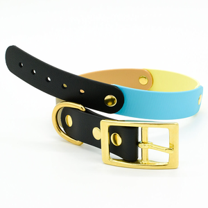 Neue Produkte Großhandel Haustierbedarf Hundehalsband-Schnalle Silberne Schnalle Hundehalsband Gummi-Leine Geschirr Trainings-PVC-Halsband - Product Image 2