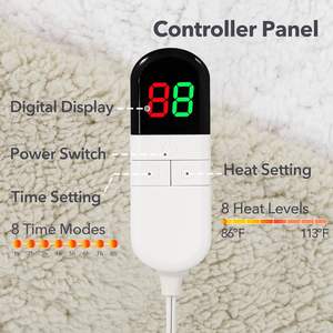 Calentador Profesional para Camillas de Masaje SPA, Manta Térmica para Camillas de Masaje con 8 Temporizadores y 6 Ajustes de Calor - Product Image 5