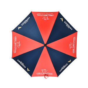 Paraguas de protección solar al aire libre promoción regalo de negocios mango de madera Abs Eva curvado recto resistente al viento - Product Image 2