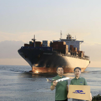 Meilleur transitaire chinois, fret maritime de Qingdao, expédition de conteneurs, Chine vers les États-Unis