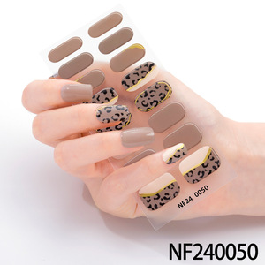 Tiras de Uñas Autoadhesivas Personalizadas al por Mayor para Arte de Uñas, Tiras de Uñas de Gel UV Semicuradas para DIY, Adhesivos y Envolturas para Uñas - Product Image 2