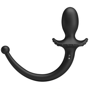 Tapón <span class=keywords><strong>Anal</strong></span> de Silicona de Grado Médico <span class=keywords><strong>Pretty</strong></span> <span class=keywords><strong>Love</strong></span>, 12 Funciones de Vibración, Impermeable IPX7, Control Remoto por Aplicación Móvil para Hombres - Product Image 2