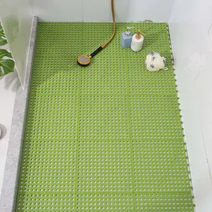 Wholesale Splicing Interlocking Square 30*30cm Tikar Non-slip Bath Mats Shower Mats 3m Non-slip Mat Non Skid Kitchen Carpet