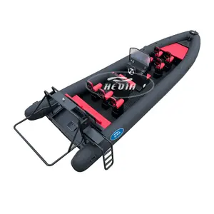 CE China 32ft Patrol 960 900 inflatable rib boat hypalon 30ft inflatable rib boat open sea water craft