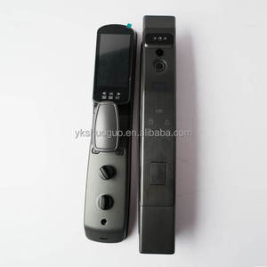 Serrure de porte intelligente numérique avec caméra, logo personnalisé, empreinte digitale, mot de passe intelligent, pour appartement et maison - Product Image 6