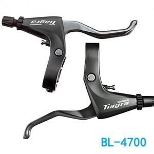 Palancas de freno de bicicleta de aleación universales-Mango de freno MTB de doble pistón compatible con freno en V y disco, ajuste de alcance sin herramientas - Product Image 2