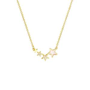 Collana in Acciaio al Titanio di Alta Qualità con Design Speciale Ispirato alle Stelle, Gioielleria Giapponese e Coreana per Donne, Bestseller <span class=keywords><strong>Online</strong></span> - Product Image 5