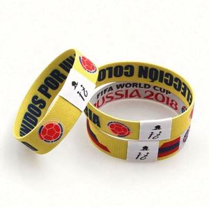 Venta Directa de Fábrica, Pulsera RFID de Tela Elástica de Poliéster de Estilo Nuevo Personalizada - Product Image 3