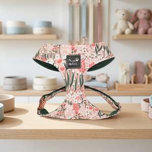 Fashion Comfortable Cotton <b>Dog</b> Harness Cotton Cat Harness Elegant Personalized Cute Style Buckle Closure for Large <b>Dogs</b> OEM ODM - Product Image 1