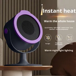 Новый компактный настольный обогреватель для дома, офиса, общежития – быстрый нагрев, мини-обогреватель - Product Image 3