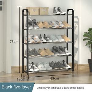 Estante para zapatos domésticos, sala de estar estante para zapatos para, montaje multicapa, combinación de dormitorio, estante de almacenamiento económico - Product Image 6