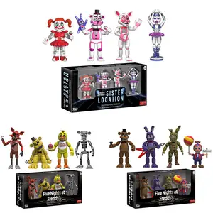 Miriat brinquedos five nights at freddys, brinquedo de figura pop para presente personalizado