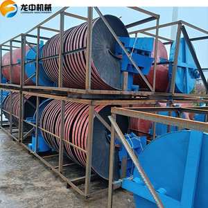 철 플레이서 스톤 지르콘 루틸 모나자이트 인산염 나선형 분리기 기계 용 나선형 슈트 분리기 금 채광 장비 - Product Image 4