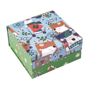 Custom Logo Luxury <b>Gift</b> Packaging Recycled Cardboard <b>Magnetic</b> Closure Folding <b>Box</b> for Holiday - Product Image 2