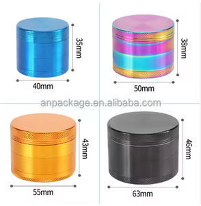 <span class=keywords><strong>Hot</strong></span> Bán 55Mm Kẽm Hợp Kim Cấp Thực Phẩm In Ấn Lưu Trữ <span class=keywords><strong>Container</strong></span> Của Nhãn Hiệu Thảo Mộc Trà Lá Máy Xay Bán Buôn Xách Tay Đầy Màu Sắc Nhà Bếp - Product Image 3