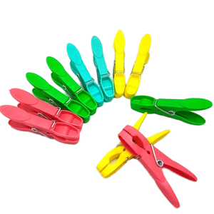 24 pinces à linge en PP durables, écologiques et modernes <span class=keywords><strong>pour</strong></span> étendoir, résistantes au vent, multifonctionnelles - Product Image 2