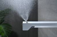 2024 mitigeur de lavabo mural créatif 2 trous tout cuivre LED affichage numérique robinet de lavabo pour salle de bain