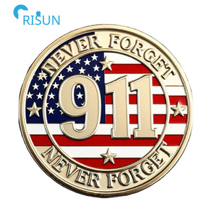 Manufacture <strong>Custom</strong> 3D Gun Challenge Coin USA <strong>United</strong> States 911 New York Never Forget <strong>Custom</strong> 911 Challenge Coin - Product Image 6