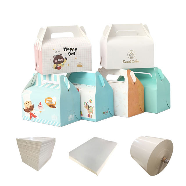 วัตถุดิบกระดาษทำกล่องเค้ก 5