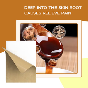 タイガーマスク医療石膏関節炎と膝の痛みを標的とするボディクレアチンフォーミュラのための8ピース/バッグ筋肉痛緩和パッチ - Product Image 5