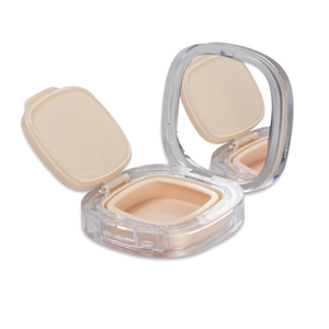 Square Magnet Flip <b>Powder</b> Box Can Hold <b>Powder</b> Puff <b>Powder</b> Box with Mirror - Product Image 1