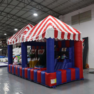 Parc aquatique commercial PVC extérieur Sports nautiques Trampoline gonflable flottant de 5M pour enfants - Product Image 3