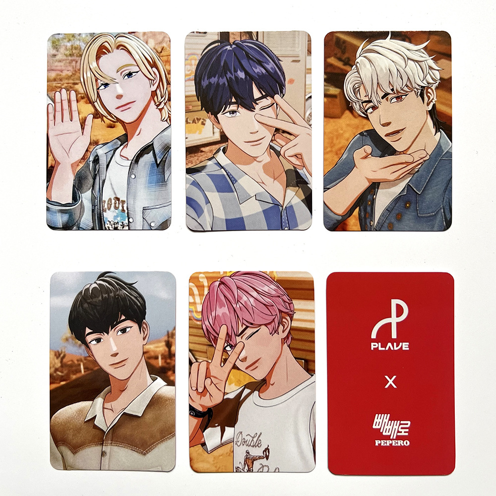 Plave Pepero Photocard 5pcs/set Noah Eunho Quality Postcards