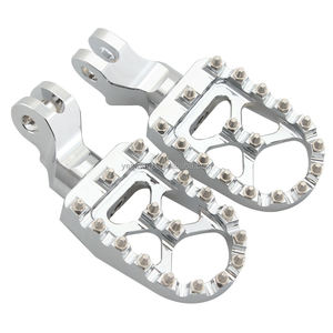 Clavija de pie ancho para motocicleta, estilo MX para <span class=keywords><strong>Triumph</strong></span> <span class=keywords><strong>Bonneville</strong></span> T100 T900 2001-2015 Scrambler 2006-2015 (frontal) - Product Image 1