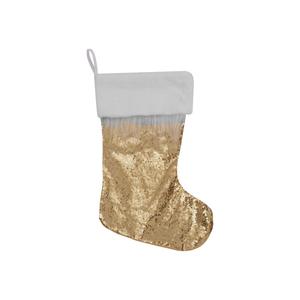 Nouveauté 2025 : Chaussettes en peluche de Noël transfrontalières avec paillettes rouges, sac cadeau, poupée, décorations pour fenêtre, cheminée et pendentifs de décoration - Product Image 3