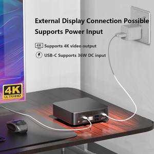 N100 N305 Gamer Mini <span class=keywords><strong>PC</strong></span> 12 Gen Intel Alder Lake NVMe DDR4, komputer Mini NUC bisnis kantor portabel <span class=keywords><strong>PC</strong></span> Mini Windows 11 murah - Product Image 5