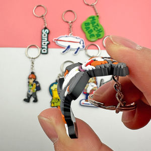 سلاسل مفاتيح PVC ناعمة/2D مخصصة تخلق مع شعارك سلسلة مفاتيح PVC مخصصة - Product Image 5