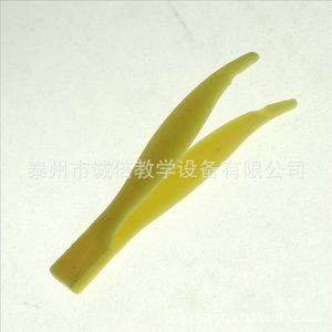Pinzas de pesaje, pinzas de pesaje de precisión (pinzas de plástico), accesorios para bandejas de pesaje, instrumentos didácticos. - Product Image 1