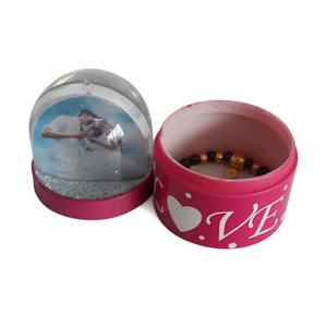 مخصص راتنج بلاستيك صورة إدراج كرة الثلج هدية عيد الحب عشاق صخور الطاولة - Product Image 6