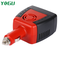 YOGU Mini onduleur de voiture avec port USB pour chauffeurs de taxis et de VTC, source d'alimentation à charge continue pour téléphone et tablette