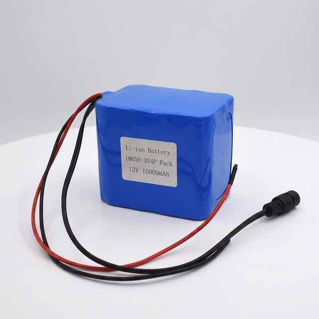 Li-ion Battery GEB 18650 21700 26650 3S4P 11.1V 10000mAh 16000mA 20000mAh 8C High Current Lithium-ion Batteries Pack for Drone