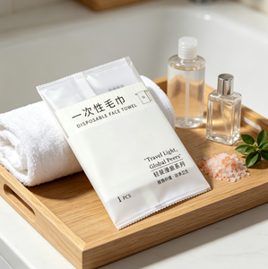Toalla facial desechable para <span class=keywords><strong>hotel</strong></span>, toalla facial desechable higiénica y ecológica para huéspedes de <span class=keywords><strong>hotel</strong></span> y resort - Product Image 2