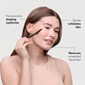 Kit de Depilación de Cejas Multifunción, Juego de 3/5/6/12/24 Piezas, Recortador Preciso, Herramienta para Eliminar el Vello Facial, Mango de Plástico de Fácil Agarre - Product Image 3