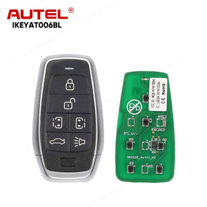 Autel IKEYAT006BL IKEY 6按钮智能通用钥匙与Altra汽车钥匙编程复印机KM100 IM508 IM608 IM608S一起使用 - Product Image 1