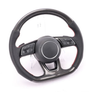 Bouton <span class=keywords><strong>de</strong></span> démarrage au volant en cuir RS pour Audi R8 A6 TTRS C6 C7 R8 RS3 SQ5 S5 B9 C8 Q7 Q5 RS6 - Product Image 5