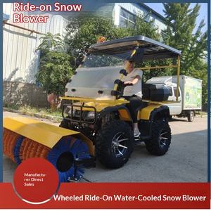 Inner Mongolia <b>Car</b>-Type Road Snowplow Multi-Functional Property Full Gear Snow Throwing <b>Machine</b> Snow Cleaning <b>Car</b> Snowplow - Product Image 1