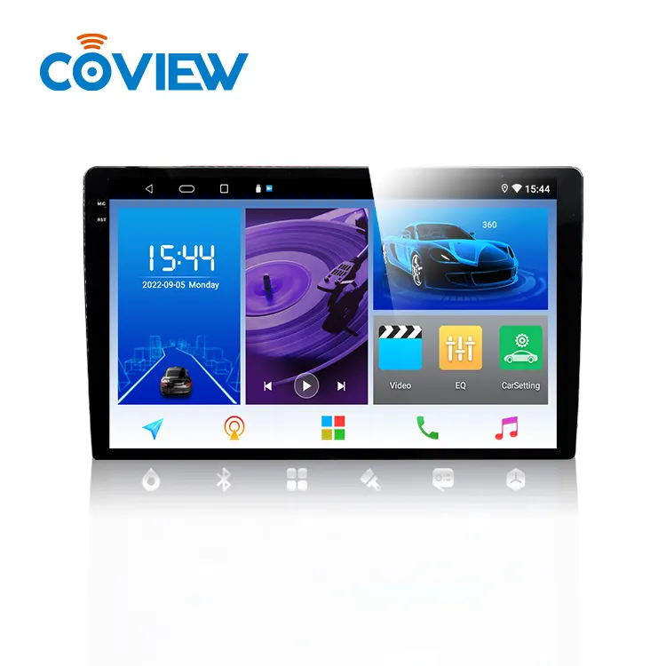 Android11 Double Din Universal Auto Android Video Player Mit DSP Carplay Auto 360 FM RDS AM TS10 UIS7862