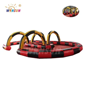Hot Sale Bumper Cars For Children Play Games Yard Inflatable Bumper Car Inflatable Race Track