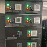 Appareillage de commutation basse tension extractible Huashu MNS 400V 630A 20 prises en acier au carbone IP30/IP40 pour usage industriel intérieur/extérieur