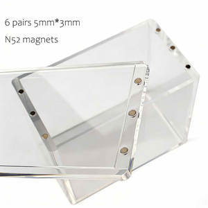 Boîte de présentation <span class=keywords><strong>en</strong></span> acrylique transparent de haute qualité pour boîte de boosters Pokémon, protection transparente pour boîte ETB Pokémon - Product Image 3